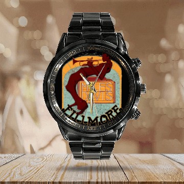 Discover Miles Davis at the Fillmore Calendar Steel Band Watch