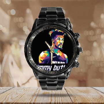 Discover jimmy butler Classic Calendar Steel Band Watch