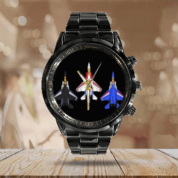 Discover Seekers - Transformers - Calendar Steel Band Watch