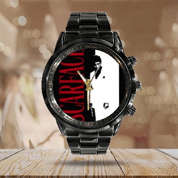 Discover scarface retro - Scarface - Calendar Steel Band Watch