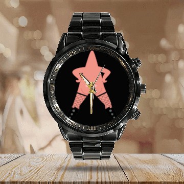 Discover Sext Patrick Star - Spongebob Squarepants - Calendar Steel Band Watch