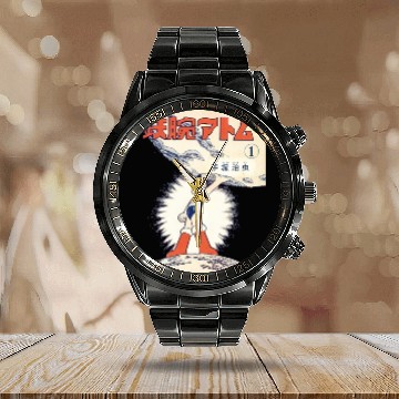 Discover Vintage,Astro Boy - Astro Boy - Calendar Steel Band Watch