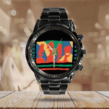 Discover Talking Heads Classic Vintage - Talking Heads - Calendar Steel Band Watch