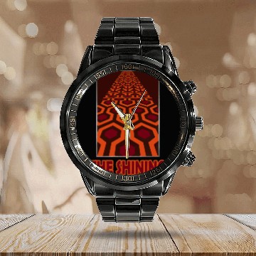 Discover The Shining carpet Overlook Hotel Calendar Steel Band Watch