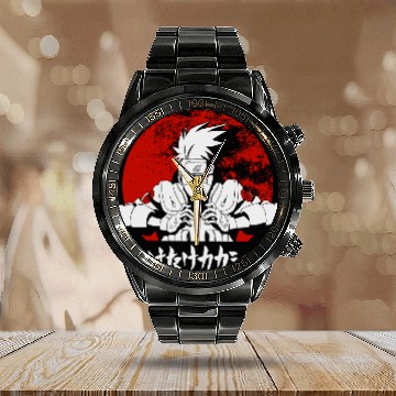 Discover Hatake Kakashi Calendar Steel Band Watch
