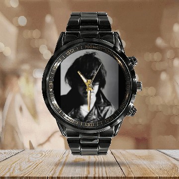Discover The Strokes - Julian Casablancas Calendar Steel Band Watch