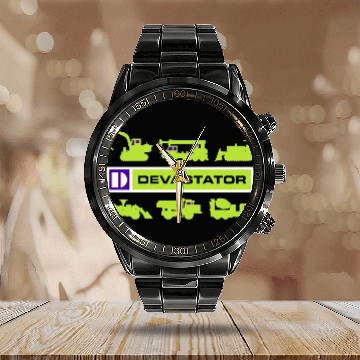 Discover Devastator - Transformers - 3D Calendar Steel Band Watch