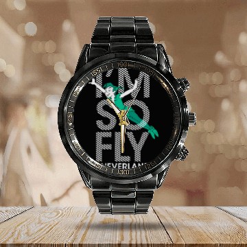 Discover Disney Peter Pan I'M So Fly I Neverland Calendar Steel Band Watch