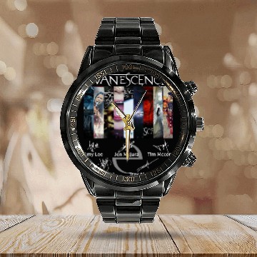 Discover DMNTeestore Evanescence Calendar Steel Band Watch, Calendar Steel Band Watch, Calendar Steel Band Watch Black