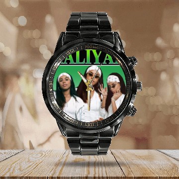 Discover Aaliyah Pullover Calendar Steel Band Watch
