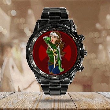 Discover Rogue! - Mutant - Calendar Steel Band Watch