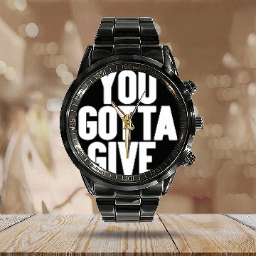 Discover You Gotta Give - I Think You Should Leave - Calendar Steel Band Watch