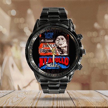 Discover James Brown - James Brown - Calendar Steel Band Watch