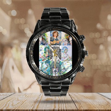 Discover NINE TIMES FRANK ZAPPA .1 - Frank Zappa - Calendar Steel Band Watch