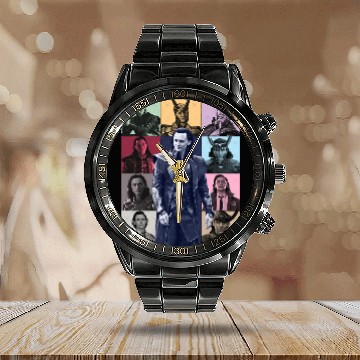 Discover Loki Eras Tour Baseball Jerseys Calendar Steel Band Watch