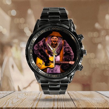 Discover Big Al - Country Bear Jamboree - Calendar Steel Band Watch