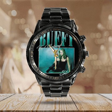 Discover Buffy The Vampire Slayer Buffy Summers Calendar Steel Band Watch