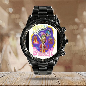 Discover Dr Teeth And The Electric Mayhem Calendar Steel Band Watch