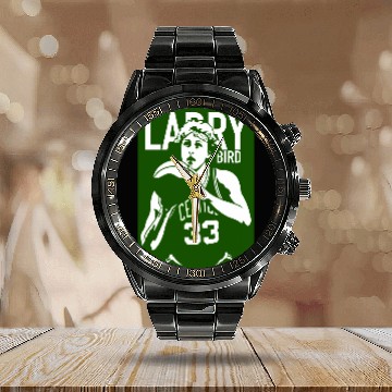 Discover Larry Bird Classic Calendar Steel Band Watch