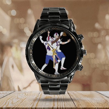 Discover Josh Allen Calendar Steel Band Watch