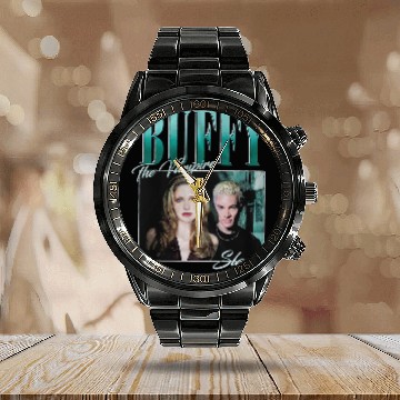 Discover Buffy The Vampire Slayer Calendar Steel Band Watch