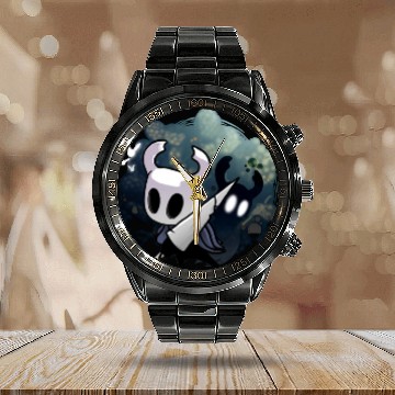 Discover Hollow knight - Hollow Knight - Calendar Steel Band Watch