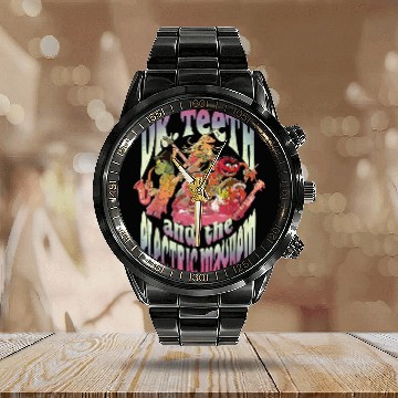 Discover Dr Teeth and The Electric Mayhem Calendar Steel Band Watch