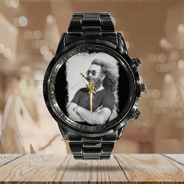 Discover Jerry Garcia Baseball Jerseys Calendar Steel Band Watch