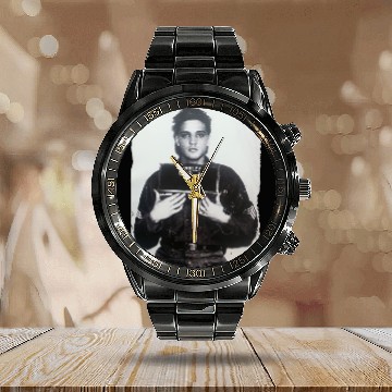 Discover Elvis Presley Calendar Steel Band Watch