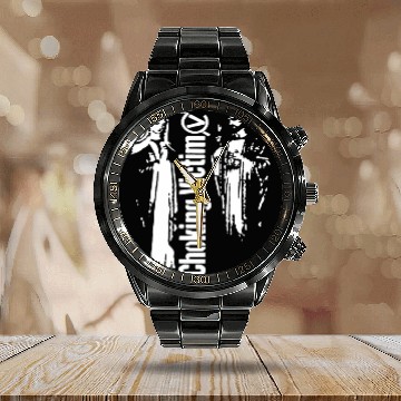 Discover Choking Victim Leftover Crack Subhumans Crass Ameb Calendar Steel Band Watch