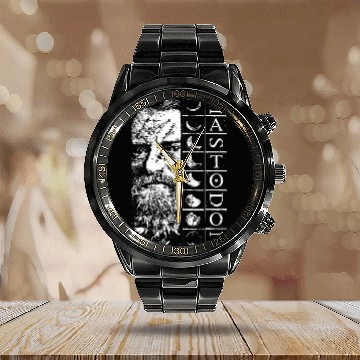 Discover Mastodon - Mastodon - Calendar Steel Band Watch