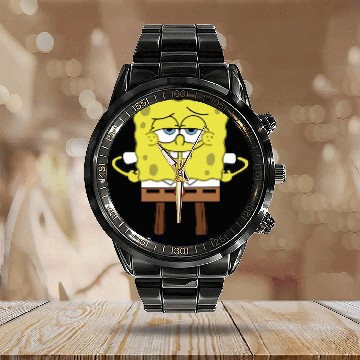 Discover Spongebob Classic Calendar Steel Band Watch
