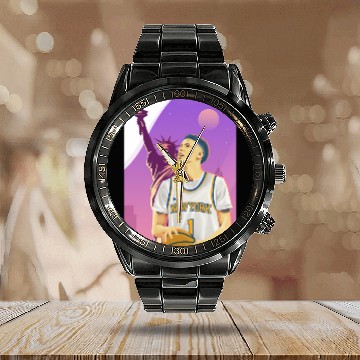 Discover Lamelo Ball  Calendar Steel Band Watch