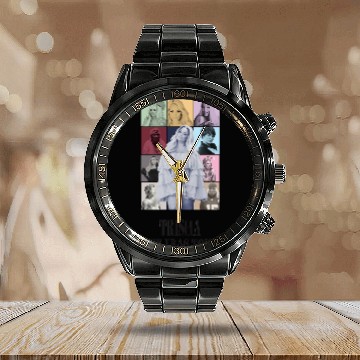 Discover Trisha Paytas Eras Tour Calendar Steel Band Watch