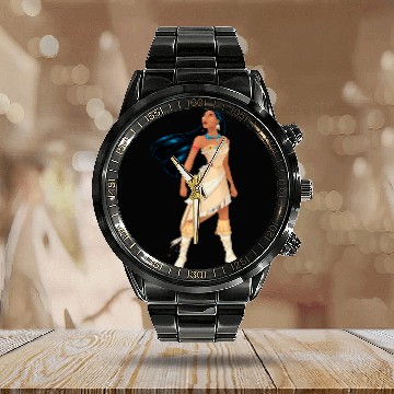 Discover Disney Pocahontas Calendar Steel Band Watch Calendar Steel Band Watch