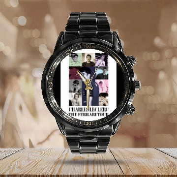Discover Charles leclerc eras tour Calendar Steel Band Watch