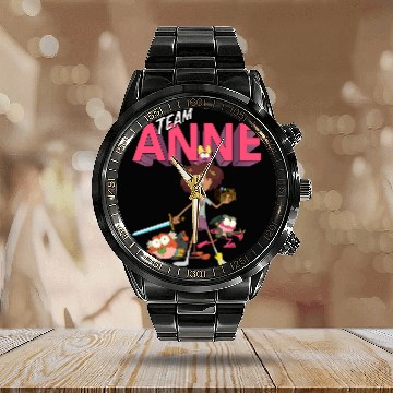 Discover Disney Channel Amphibia Team Anne Pullover Calendar Steel Band Watch Calendar Steel Band Watch