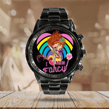 Discover disney fancy nancy being fancy sweat Hawaiians Calendar Steel Band Watch