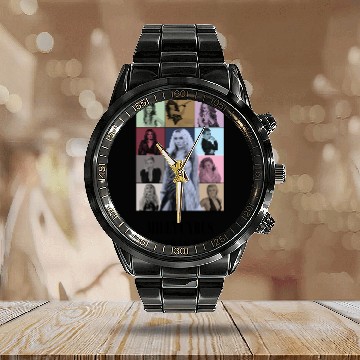 Discover Miley Cyrus Eras Tour 3D Calendar Steel Band Watch