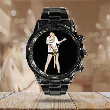 Discover champagne problems eras tour 22 Calendar Steel Band Watch Calendar Steel Band Watch