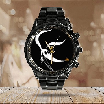 Discover Disneyss The Nightmare Before Christmas Zero Dog Big Faces Calendar Steel Band Watch