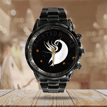 Discover Disneyss Nightmare Before Christmas Halloween Zero Haunted Calendar Steel Band Watch