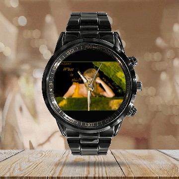 Discover Eras Tour Collection Champagne Problems Speech 1 3D Calendar Steel Band Watch