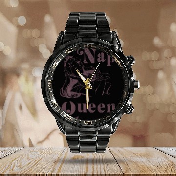 Discover Disneys sleeping beauty aurora nap queen sweat Calendar Steel Band Watch