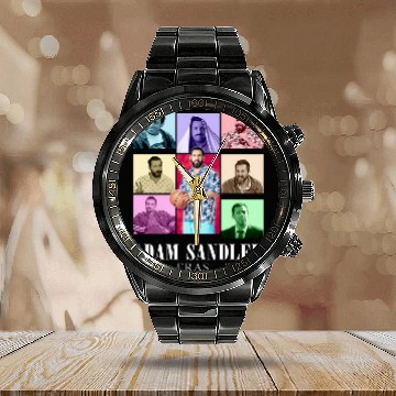 Discover Eras Tour Adam Sandler Essential 3D Calendar Steel Band Watch