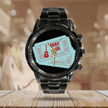 Discover Eras Tour Tickets Zip Calendar Steel Band Watch