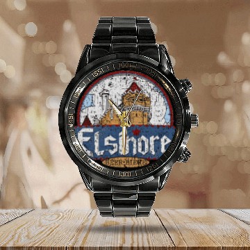 Discover ELSINORE BEER 1983 - Beer - Calendar Steel Band Watch
