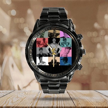 Discover Joey Logano Eras Tour! Calendar Steel Band Watch