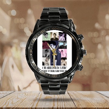 Discover Charles leclerc eras tour Calendar Steel Band Watch