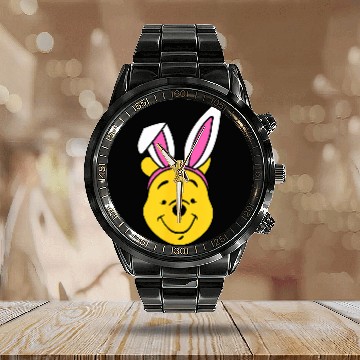 Discover Amazon Essentials Disney Winnie the Pooh Spring Zip Calendar Steel Band Watch